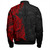 Hawaii Bomber Jacket Custom Kanaka Tribal Tattoo