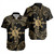 Philippines Filipinos Short Sleeve Shirt Tribal Polynesian Wave Tattoo