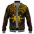 Philippines Filipinos Baseball Jacket Tribal Polynesian Wave Tattoo