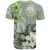 Federated States Of Micronesia T-Shirt Custom Personalised Floral Spirit Sage Green2