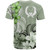 Pohnpei State T-Shirt Custom Personalised Floral Spirit Sage Green