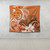 Polynesian Tapestry Polynesian Floral Spirit Orange2