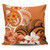 Polynesian Pillow Cover Polynesian Floral Spirit Orange1