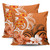 Polynesian Pillow Cover Polynesian Floral Spirit Orange2