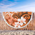 Polynesian Beach Blanket Polynesian Floral Spirit Orange