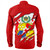 Tonga Long Sleeve Shirt Ngatu Crack Style Tonga Long Sleeve Shirt Ngatu Crack Style