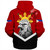 Philippines Filipinos Sherpa Hoodie Eagles Polynesian Art Dawring
