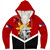 Philippines Filipinos Sherpa Hoodie Eagles Polynesian Art Dawring