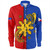 Philippines Filipinos Long Sleeve Shirt Sun Star Polynesian Half Concept