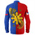 Philippines Filipinos Long Sleeve Shirt Sun Star Polynesian Half Concept