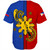 Philippines Filipinos Baseball Shirt Sun Star Polyneisan Half Concept