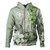 Hawaii Hoodie Custom Personalised Floral Spirit Sage Green
