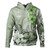 Guam Hoodie Custom Personalised Floral Spirit Sage Green1