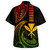 Hawaii Polynesian Combo Dress And Shirt Kanaka Polynesian Tribal Wave Kakau Style