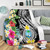 Guam Premium Blanket Summer Plumeria Tribal Tattoo
