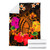 Hawaii Premium Blanket Polynesia Tribal Turtle Tropical Flower