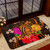 Hawaii Door Mat Polynesia Tribal Turtle Tropical Flower