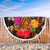 Hawaii Beach Blanket Polynesia Tribal Turtle Tropical Flower