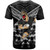 New Zealand T-Shirt Rugby Maori Tribal Mascot Dringking Style
