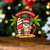 Hawaii Acrylic And Wooden Ornament Santa Tropical