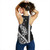 New Zealand Women Tank Maori Tribal Silver Fern With Star Tattoo