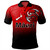 New Zealand Polo Shirt Maori Map Tribal Style
