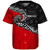 New Zealand Baseball Shirt Maori Tribal Design Flag Style