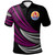 Tahiti Custom Personalised Polo Shirt - Wave Pattern Alternating