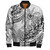 Hawaii Bomber Jacket Custom Personalised Polynesian Pattern Palm Tree