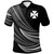 Wallis and Futuna Custom Personalised Polo Shirt - Wave Pattern Alternating White1