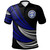 Northern Mariana Islands Custom Personalised Polo Shirt - Wave Pattern Alternating Blue1