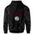 TROPICAL TOUCH Hoodie - Hibiscus Polynesian Tattoo Ver1