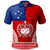 Samoa Polo Shirt Flag Tribal Tatau Pattern
