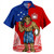 Samoa Hawaiian Shirt Rugby Flag Tribal Tatau Pattern