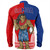 Samoa Long Sleeve Shirt Rugby Flag Tribal Tatau Pattern