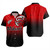 New Zealand Short Sleeve Shirt Maori Silver Fern Tribal Style