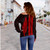 New Zealand Off Shoulder Sweatshirt Silver Fern Tattoo Simple Style