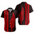 New Zealand Short Sleeve Shirt Silver Fern Tattoo Simple Style