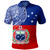 Samoa Polo Shirt Tribal Polynesia Flag Half Concept
