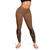 Tonga Legging Ngatu Style Brown