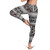 Samoa Legging Polynesian Tribal Print Stripe Style