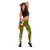 New Zealand Legging Maori Pattern Plumeria