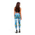 Fiji Legging Tapa Flower Fabric Print