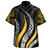 Guam Custom Personalised Hawaiian Shirt Strong Fire Pattern Gold2