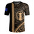 Northern Mariana Islands Rugby Jersey Coat Of Arms Polynesian Tribal Gold