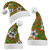 New Zealand Christmas Hat Maori Pattern Plumeria