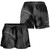 Hawaii Women Shorts Polynesia Pattern Grey