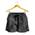 Hawaii Women Shorts Polynesia Pattern Grey