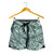 Hawaii Women Shorts Tribal Leaf Green