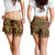 Samoa Women Shorts Siapo Design Tribal Pattern